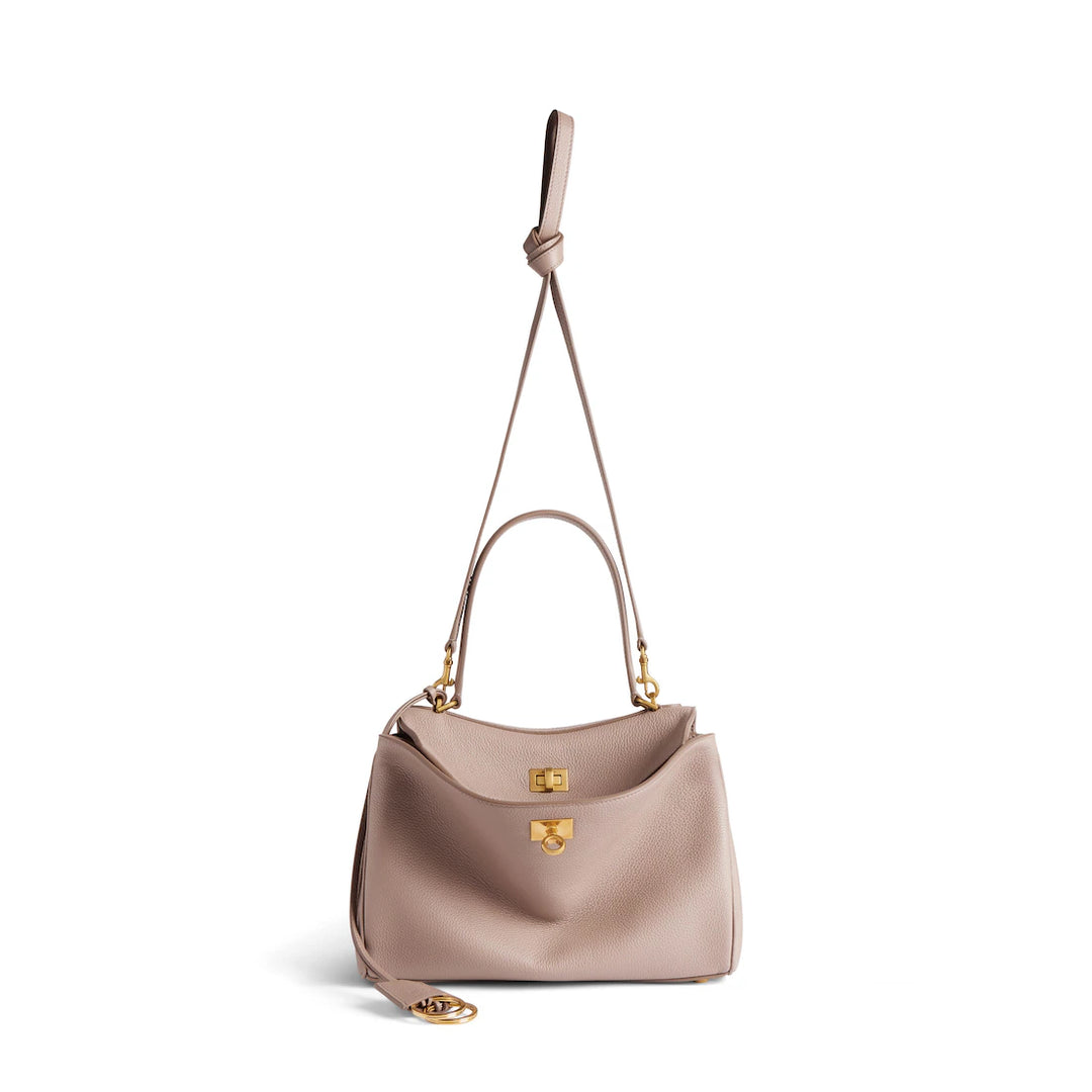 BALENCIAGA WOMEN'S RODEO HANDBAG SMALL GRAINED CALFSKIN