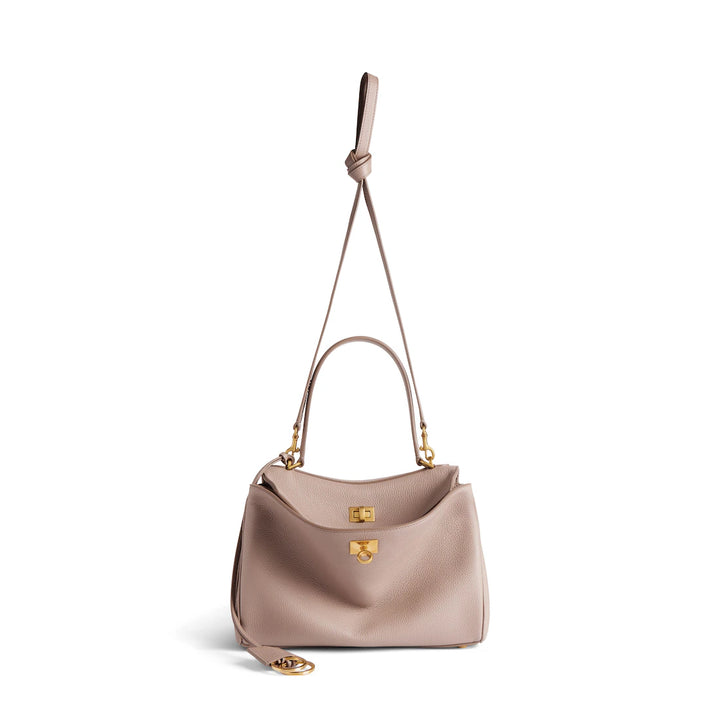 BALENCIAGA WOMEN'S RODEO HANDBAG SMALL GRAINED CALFSKIN