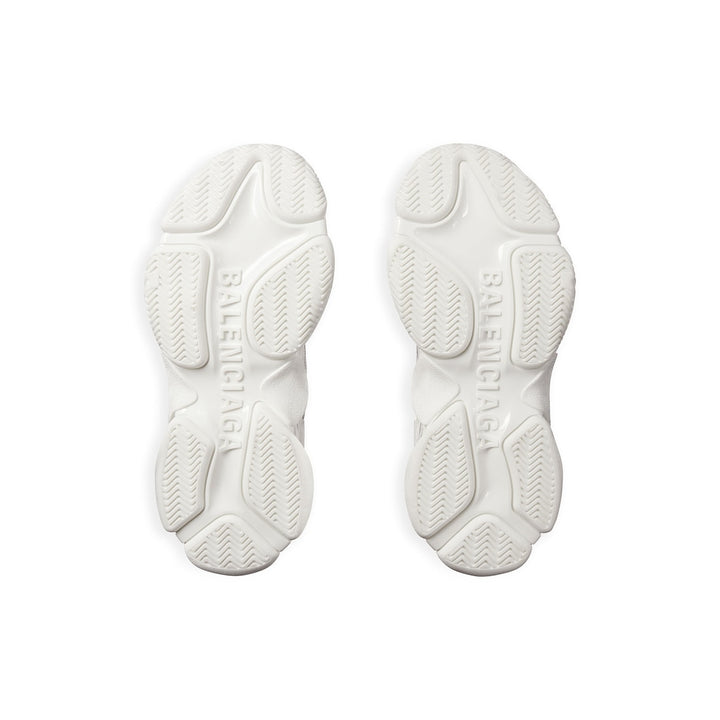 BALENCIAGA Women's Triple S Sporty Sneaker in White