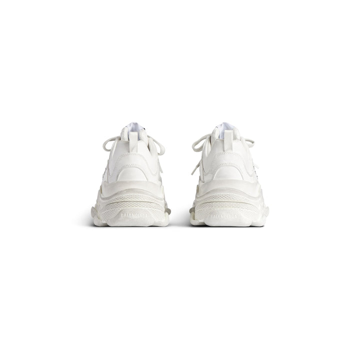 BALENCIAGA Women's Triple S Sporty Sneaker in White
