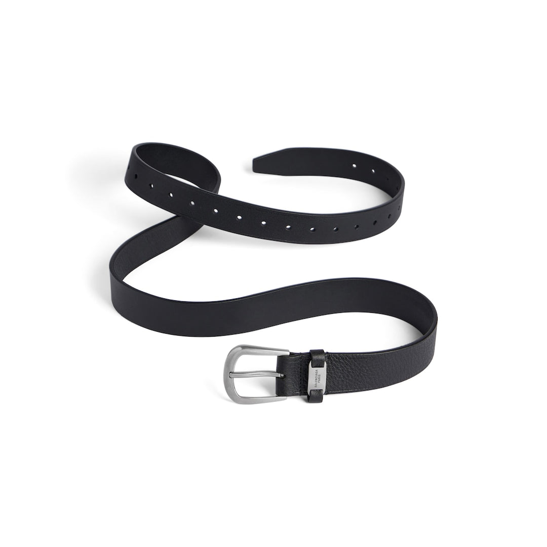 BALENCIAGA Men's Suit Belt in Black
