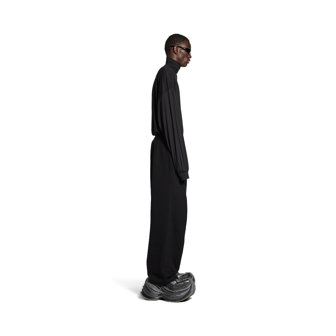 BALENCIAGA  Men's Bb Garderobe Baggy Sweatpants in Black