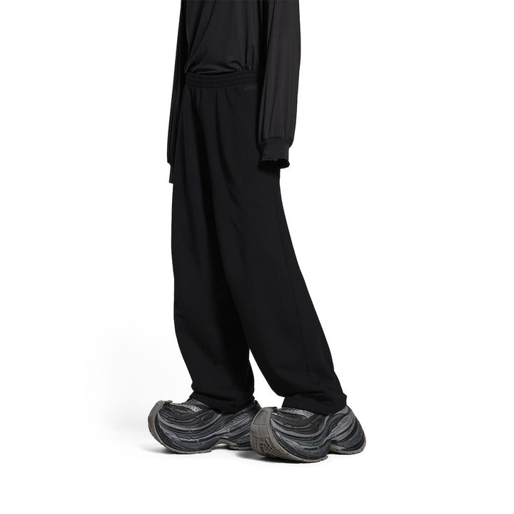 BALENCIAGA  Men's Bb Garderobe Baggy Sweatpants in Black