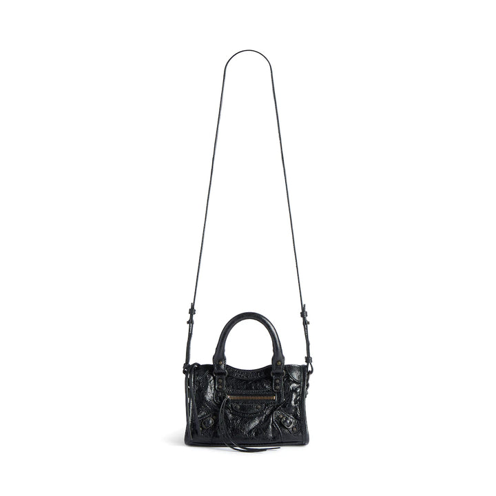 BALENCIAGA WOMEN'S LE CITY BAG NANO IN GRANNY GREEN