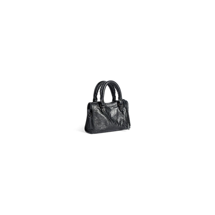 BALENCIAGA WOMEN'S LE CITY BAG NANO IN GRANNY GREEN