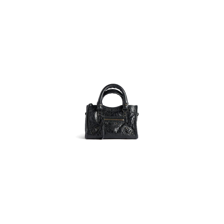 BALENCIAGA WOMEN'S LE CITY BAG NANO IN GRANNY GREEN