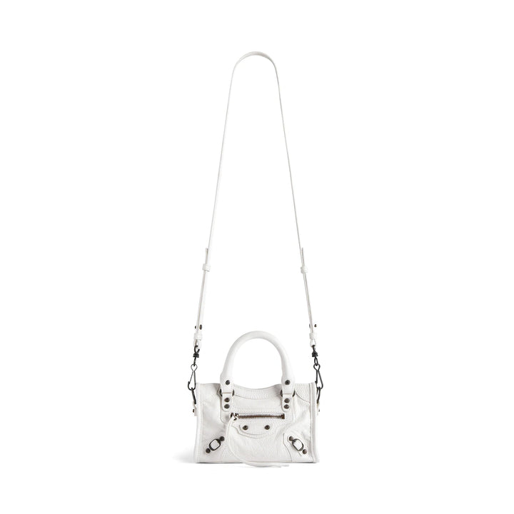 BALENCIAGA WOMEN'S LE CITY BAG NANO IN GRANNY GREEN