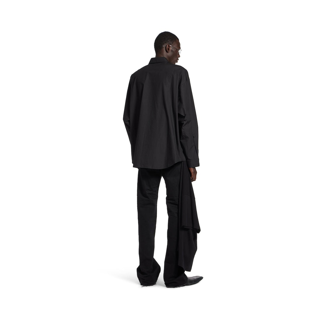 BALENCIAGA Men's Minimal Shirt Oversized in Black