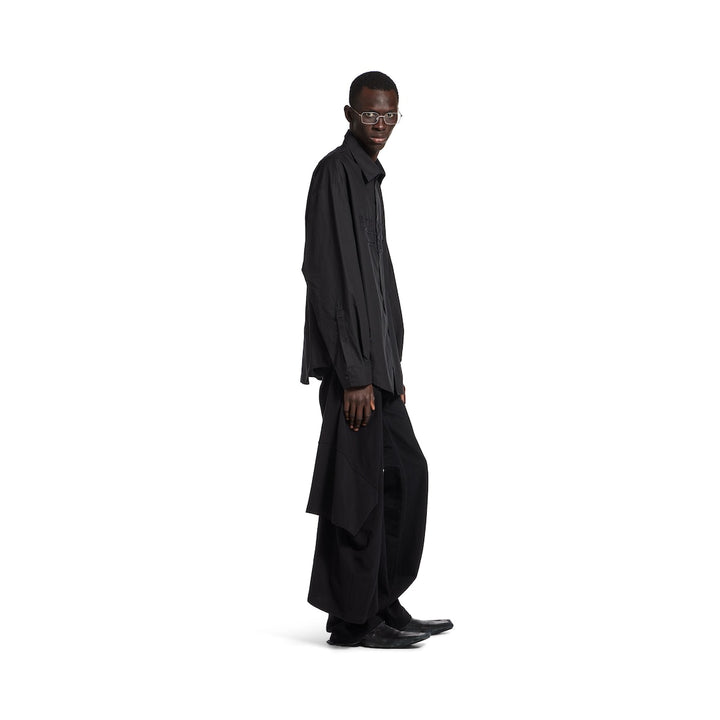 BALENCIAGA Men's Minimal Shirt Oversized in Black