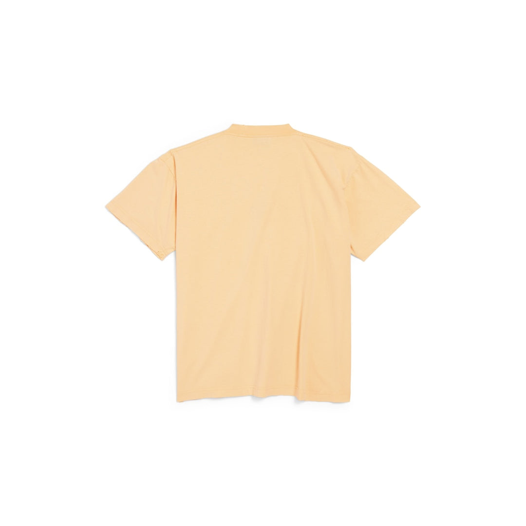 BALENCIAGA Laurel Classic Boxy T-shirt in Baby Pink