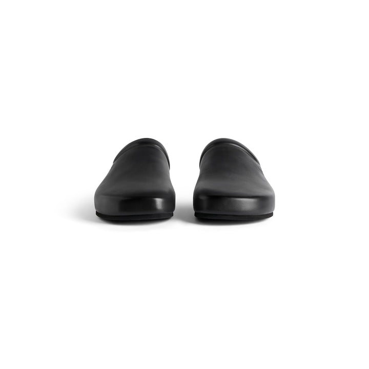 BALENCIAGA Men's Balenciaga I Scholl Flat Mule in Black