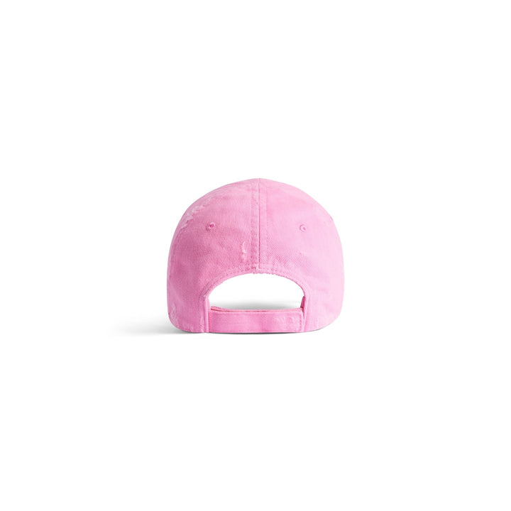 BALENCIAGA  Laurel Classic Cap in Faded Black/red