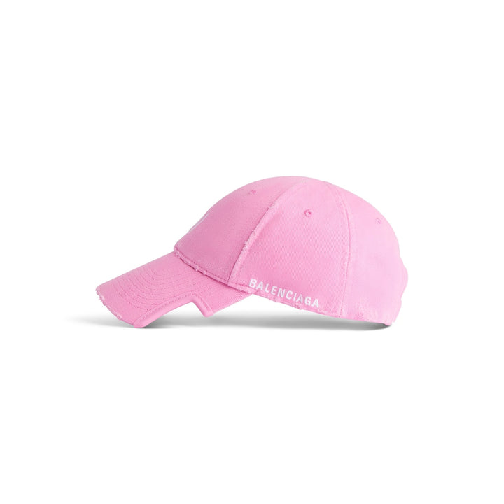 BALENCIAGA  Laurel Classic Cap in Faded Black/red