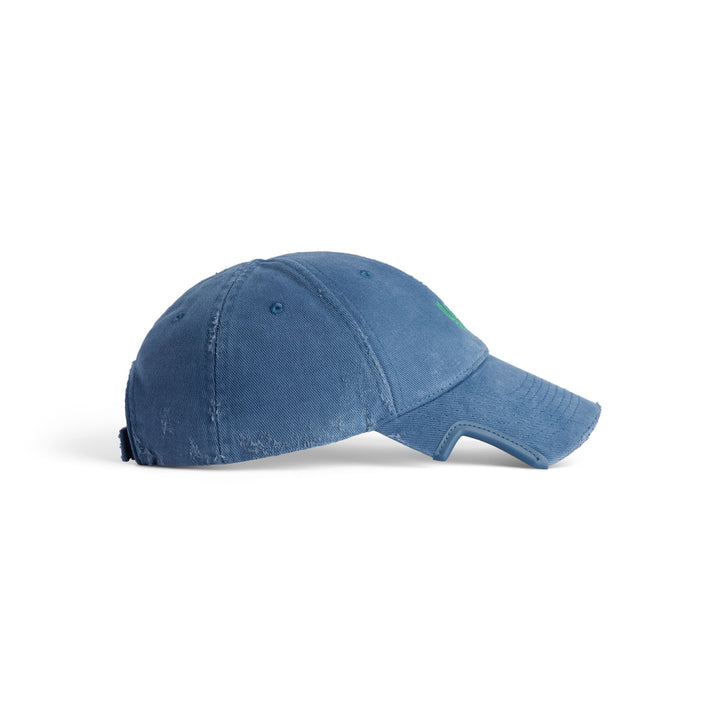 BALENCIAGA  Laurel Classic Cap in Faded Black/red