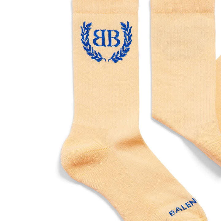 BALENCIAGA Women's Laurel Classic Socks in Faded Black