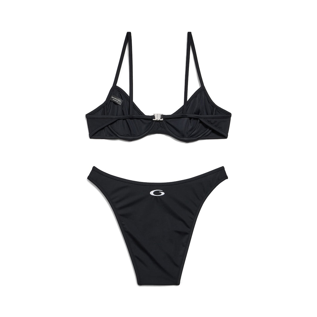 BALENCIAGA Women's Sporty Bikini in Black