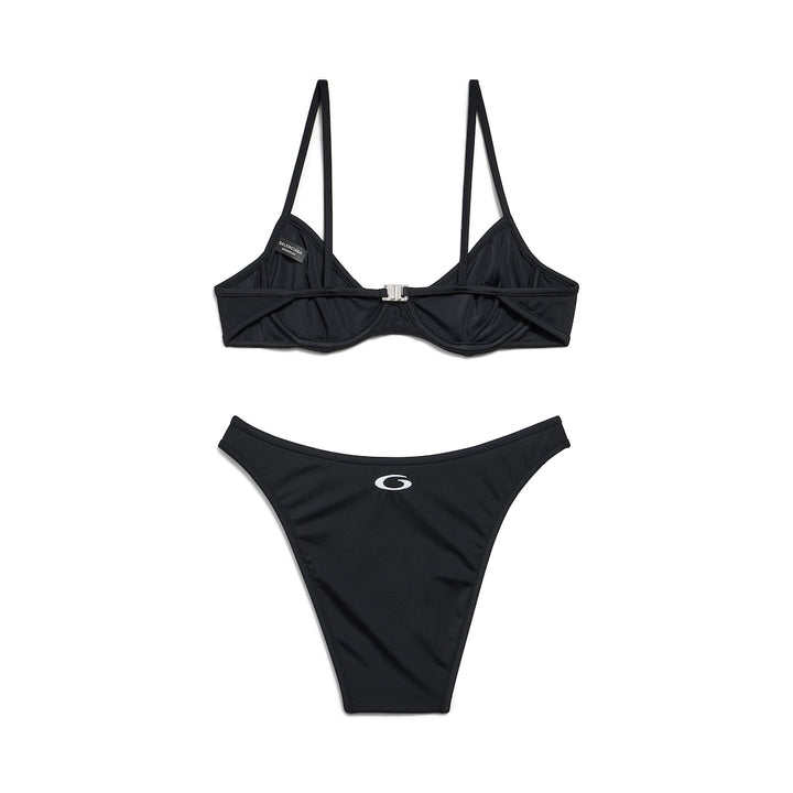 BALENCIAGA Women's Sporty Bikini in Black