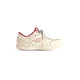 Off White/red