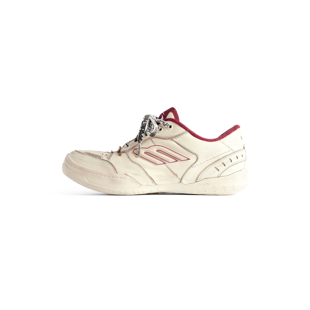 BALENCIAGA Women's Hamptons Medium Worn-out Sneaker in Brown/lilac