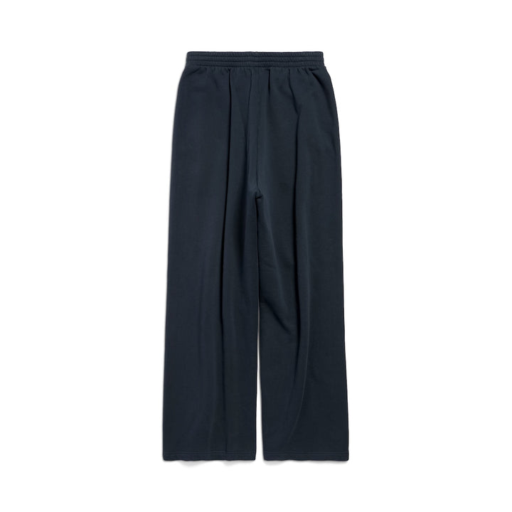 BALENCIAGA Men's Balenciaga I Scholl Baggy Sweatpants in Black Faded
