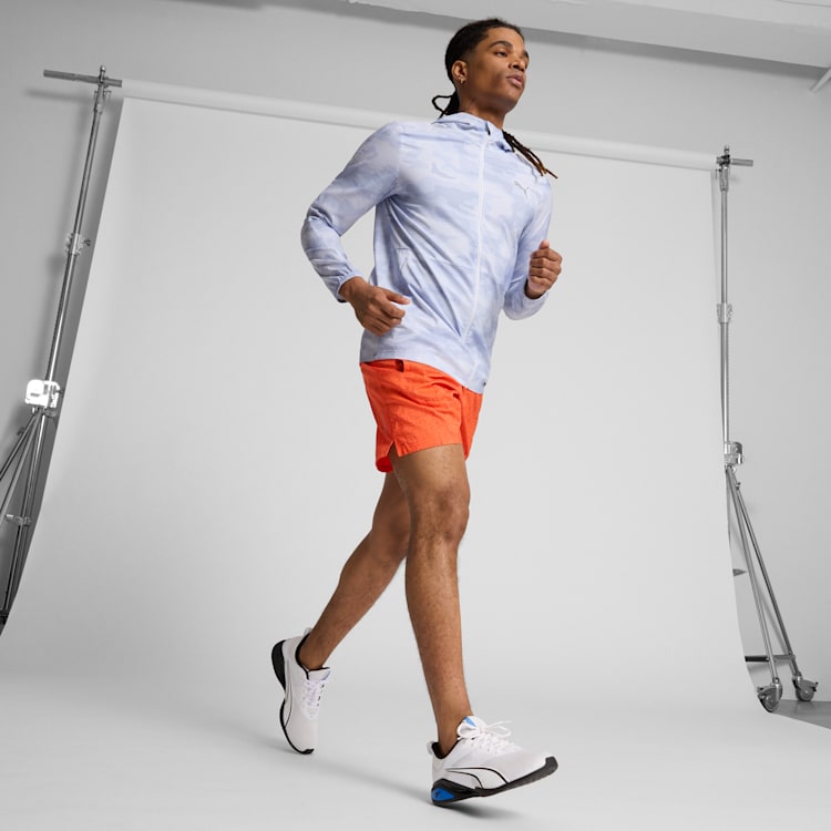 PUMA Men's Patterned Running Shorts