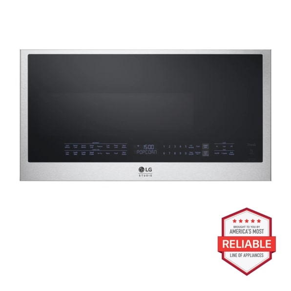 LG MHES1738F LG STUDIO 1.7 cu. ft. Over-the-Range Convection Microwave Oven with Air Fry