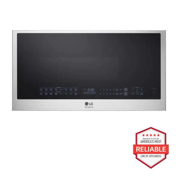 LG MHES1738F LG STUDIO 1.7 cu. ft. Over-the-Range Convection Microwave Oven with Air Fry