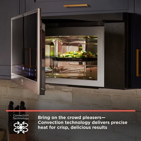 LG MHES1738F LG STUDIO 1.7 cu. ft. Over-the-Range Convection Microwave Oven with Air Fry