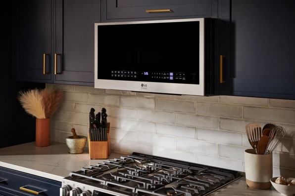 LG MHES1738F LG STUDIO 1.7 cu. ft. Over-the-Range Convection Microwave Oven with Air Fry