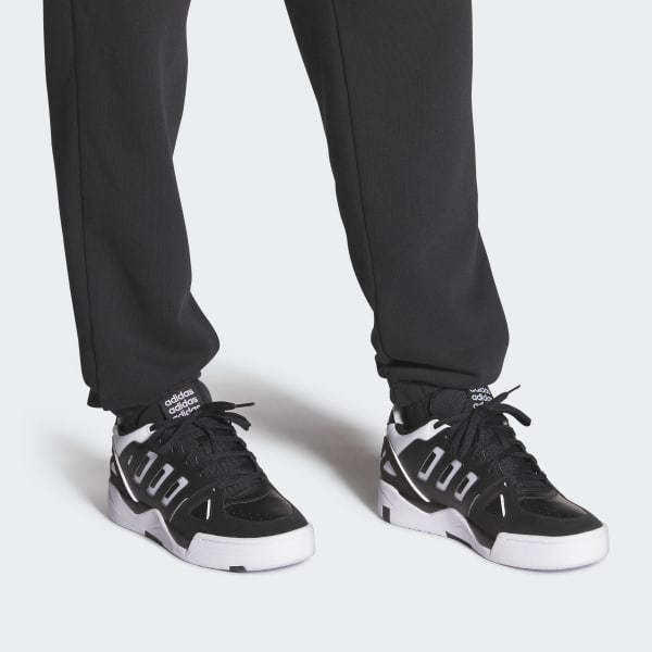 adidas Men's Basketball Midcity Low Shoes - Black