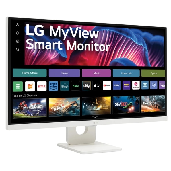 LG 27" MyView Smart Monitor 4K UHD IPS with webOS and USB Type-C™