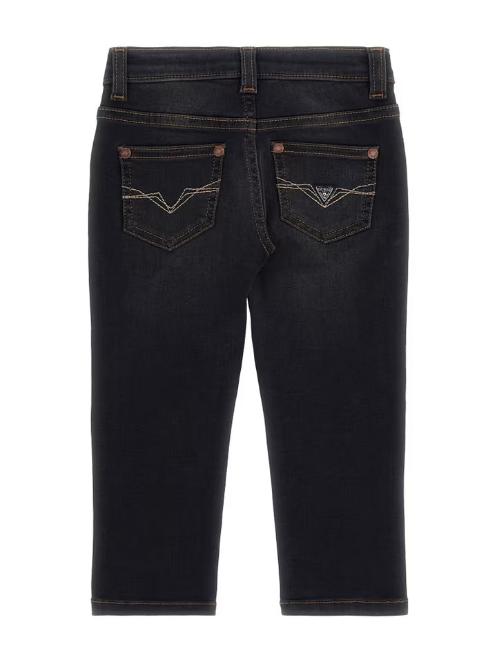 Guess Eco Black Denim Slim Jeans (3m-7)