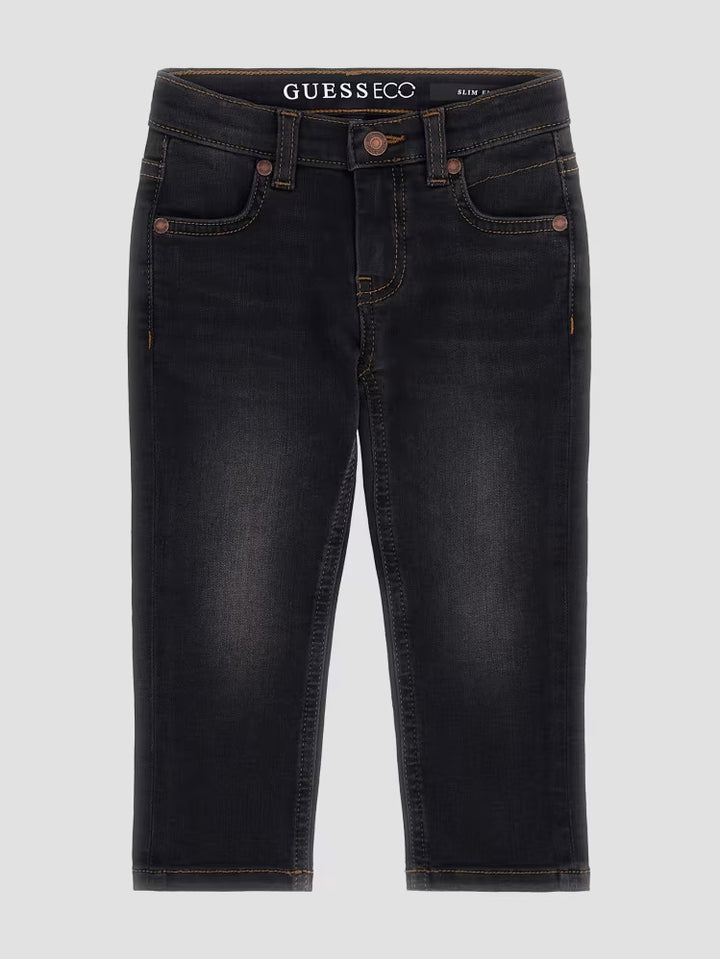 Guess Eco Black Denim Slim Jeans (3m-7)