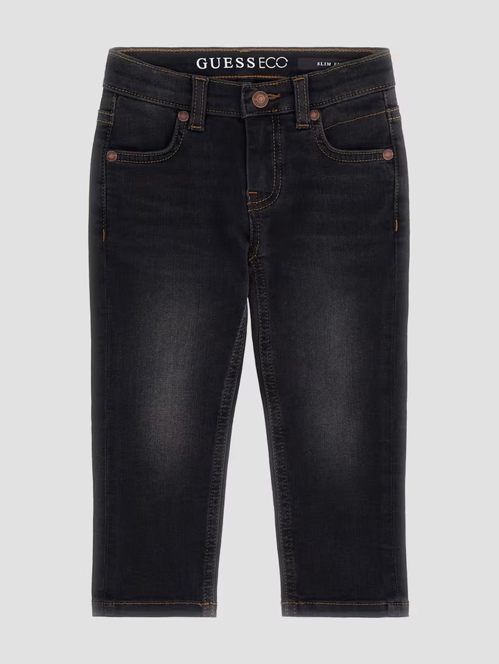 Guess Eco Black Denim Slim Jeans (3m-7)