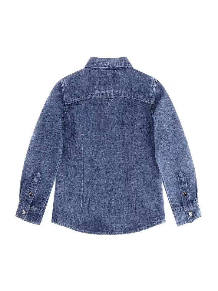 Guess Woven Chambray Shirt (3m-7)