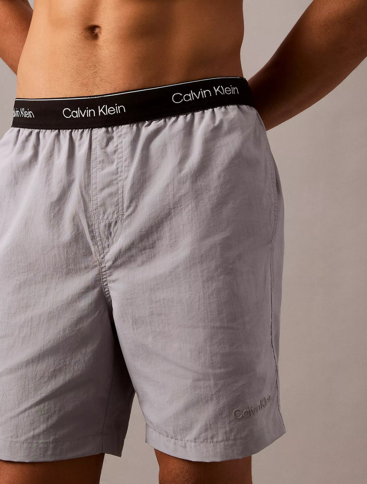 Calvin Klein Logo Waistband Swim Shorts