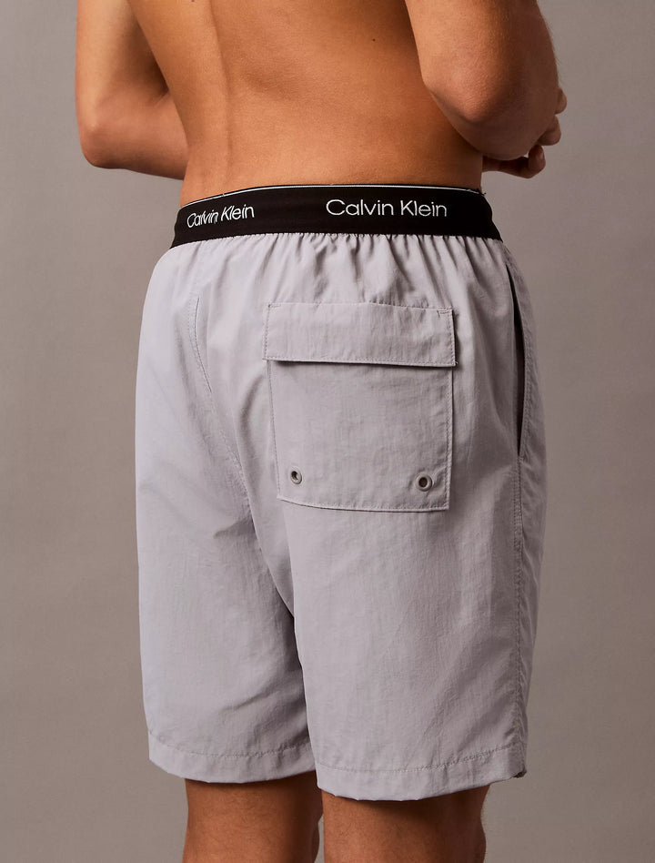 Calvin Klein Logo Waistband Swim Shorts