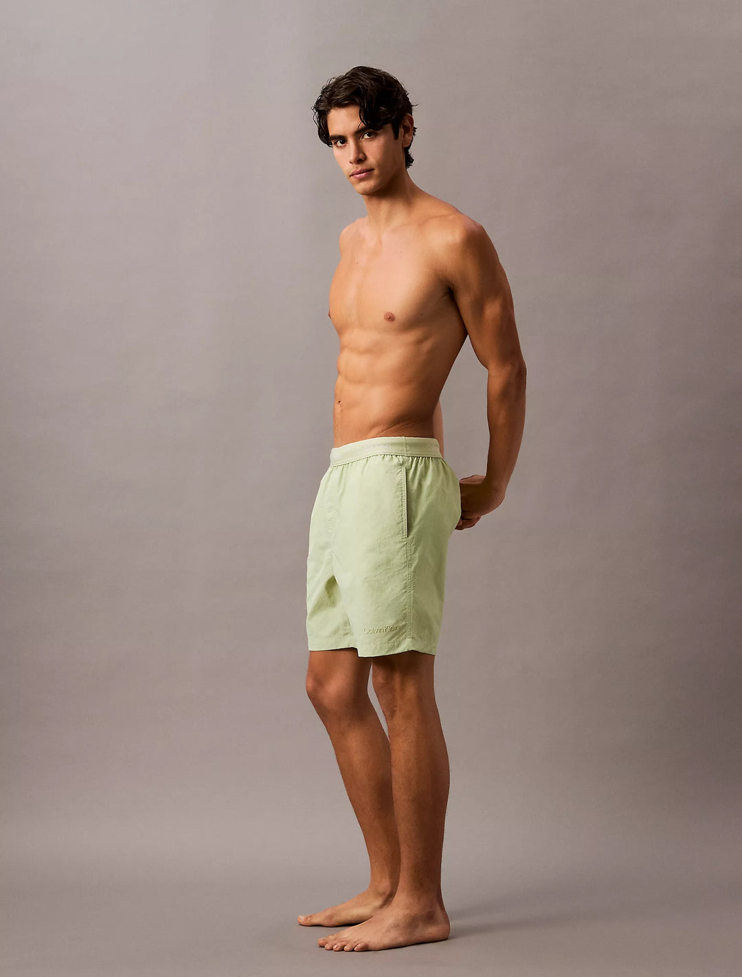 Calvin Klein Logo Waistband Swim Shorts