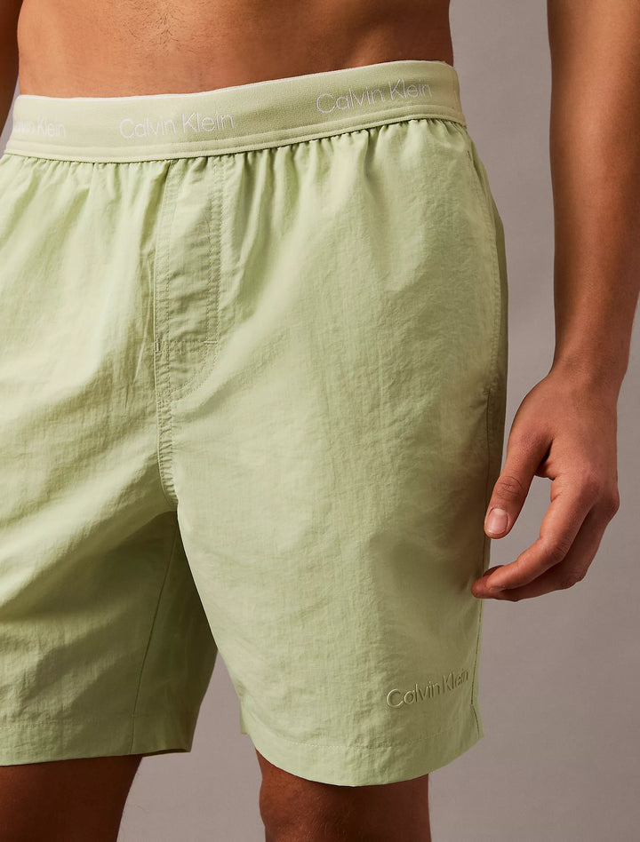 Calvin Klein Logo Waistband Swim Shorts