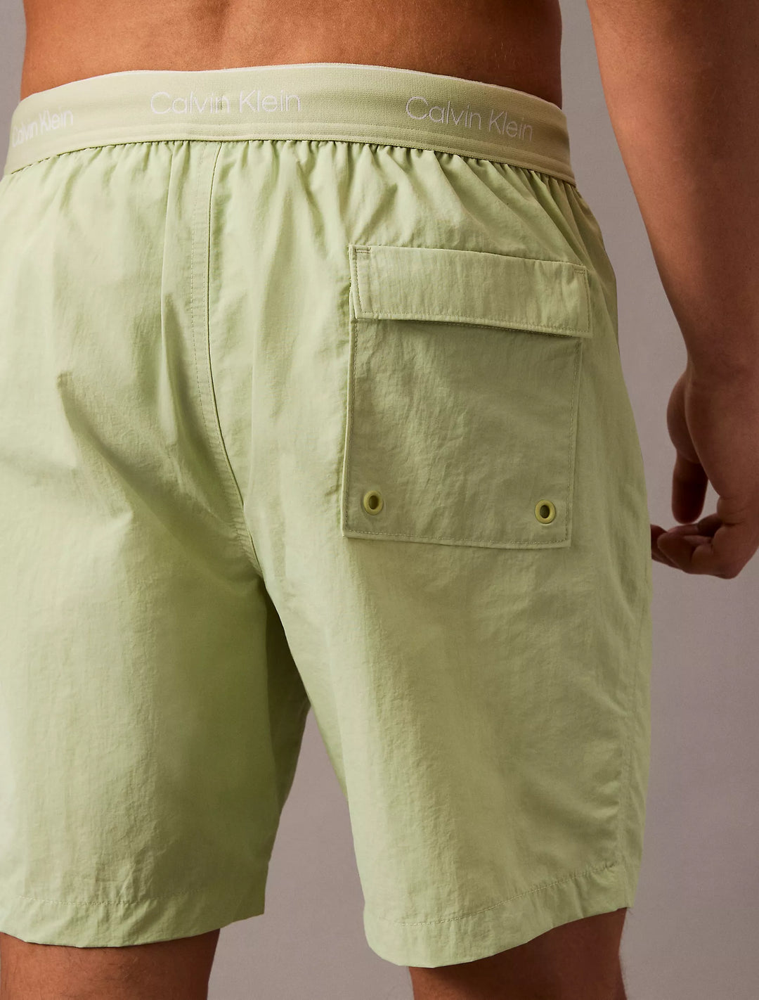 Calvin Klein Logo Waistband Swim Shorts