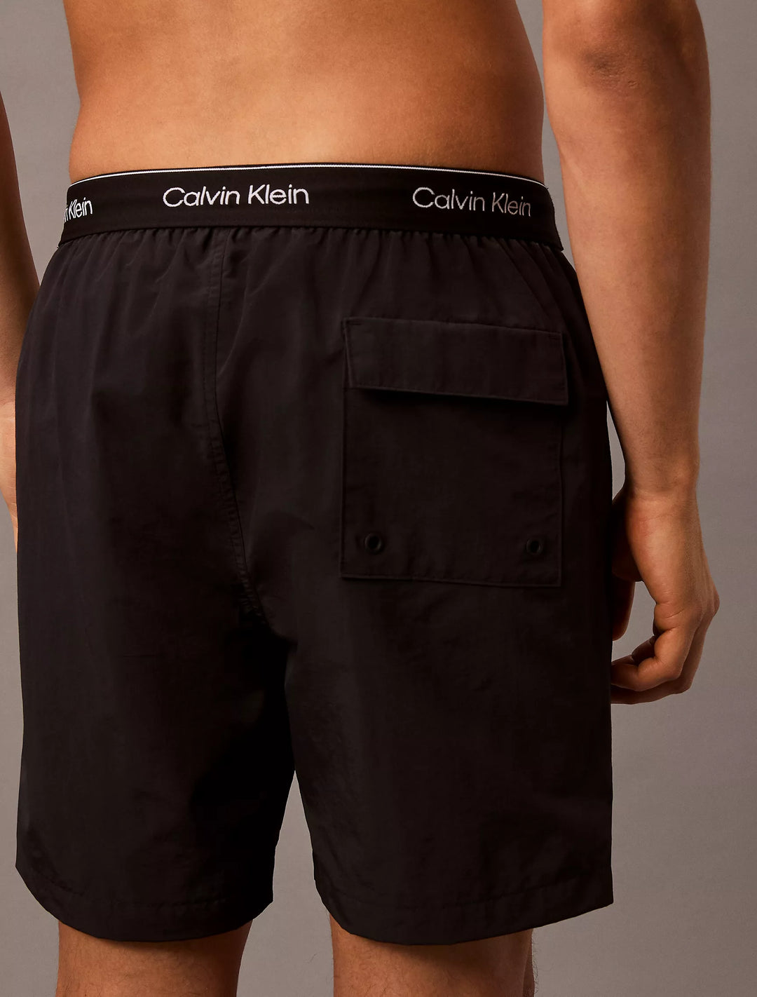 Calvin Klein Logo Waistband Swim Shorts