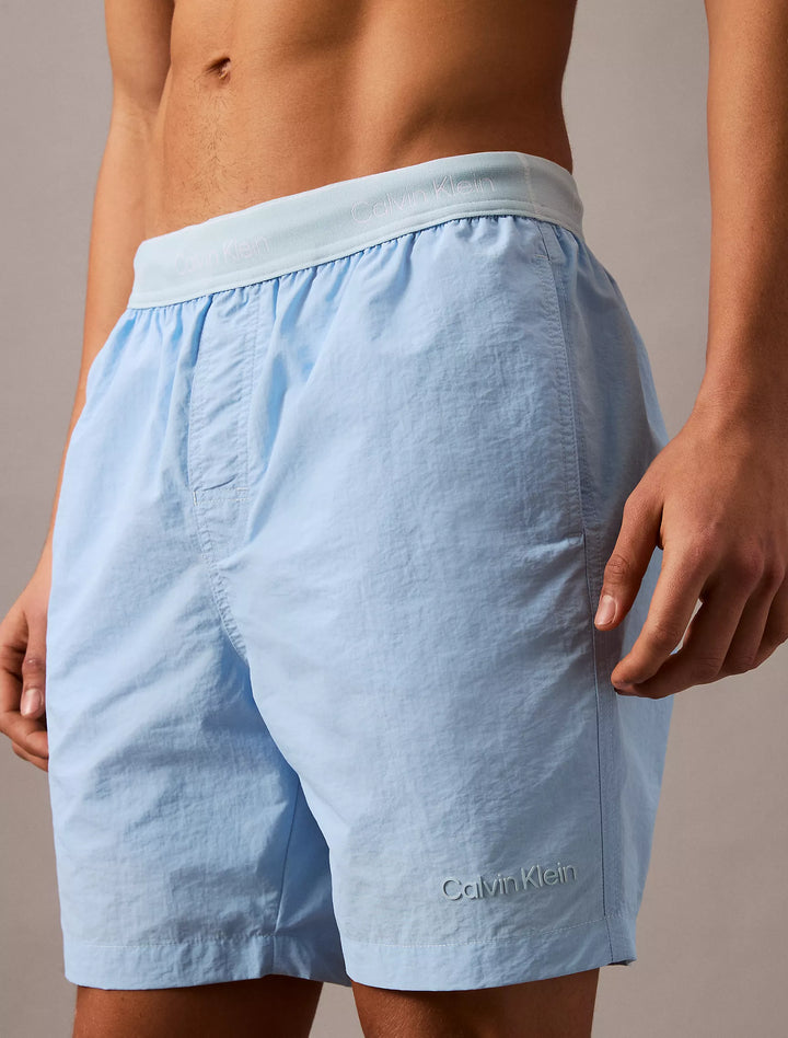 Calvin Klein Logo Waistband Swim Shorts