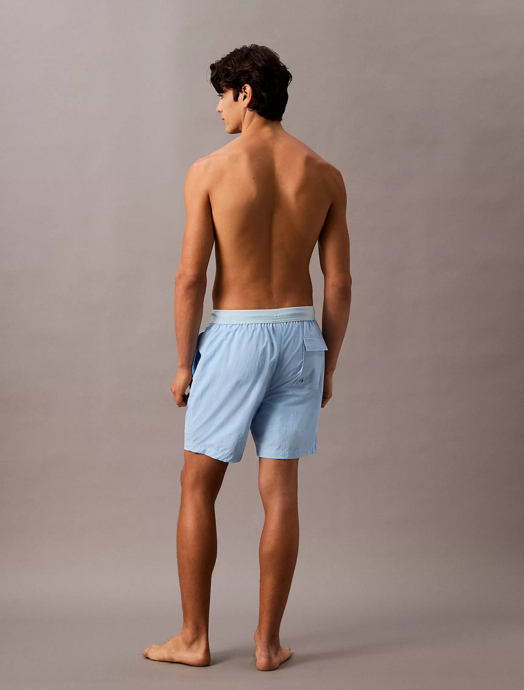 Calvin Klein Logo Waistband Swim Shorts