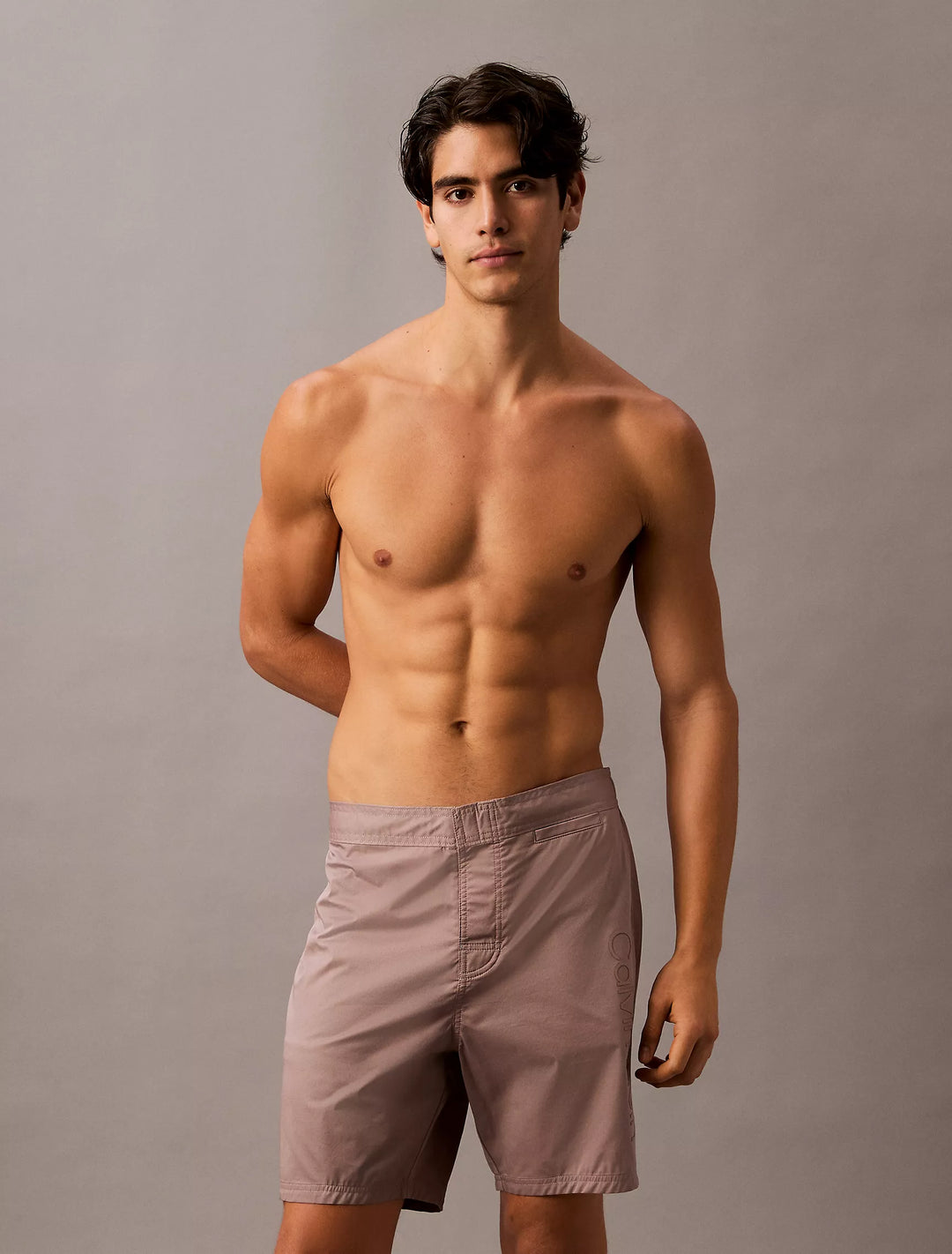 Calvin Klein Solid 7" Swim Shorts