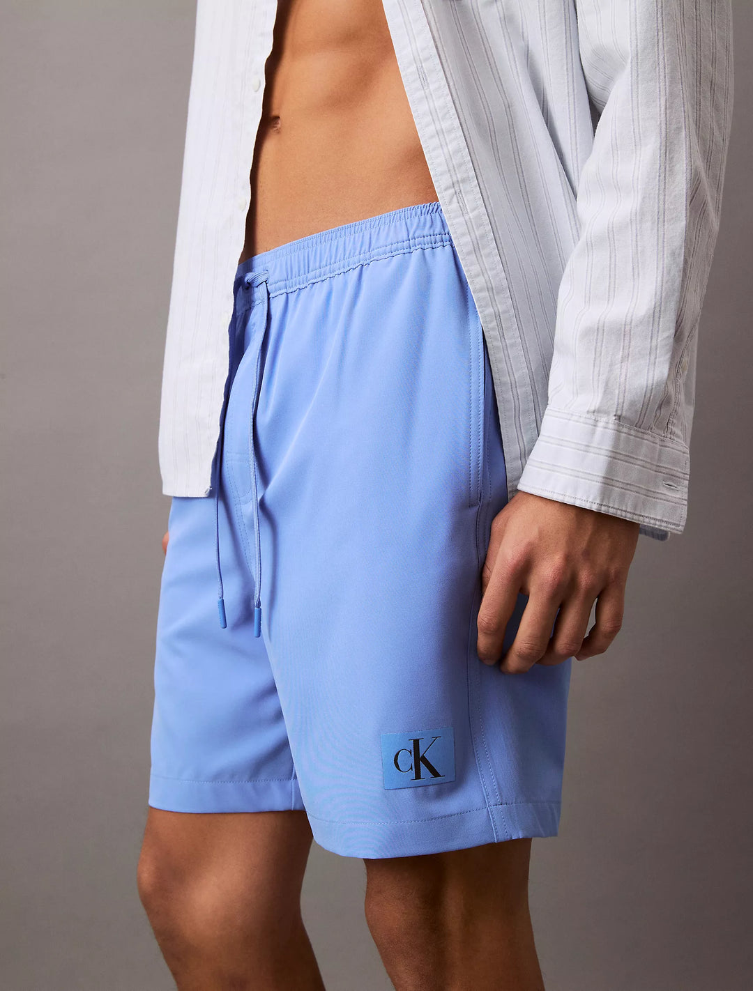Calvin Klein Core Volley Monogram Logo Swim Shorts