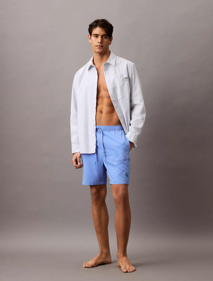 Calvin Klein Core Volley Monogram Logo Swim Shorts