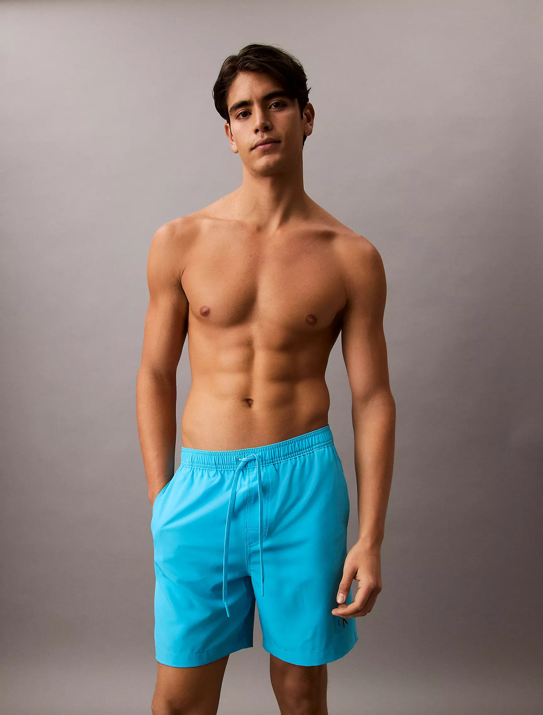 Calvin Klein Core Volley Monogram Logo Swim Shorts