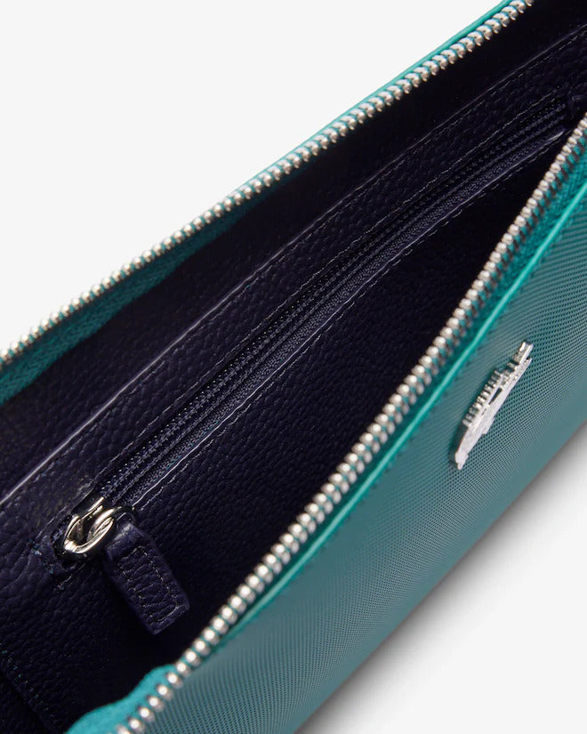 Lacoste Women's Anna Piqué Canvas Pouch