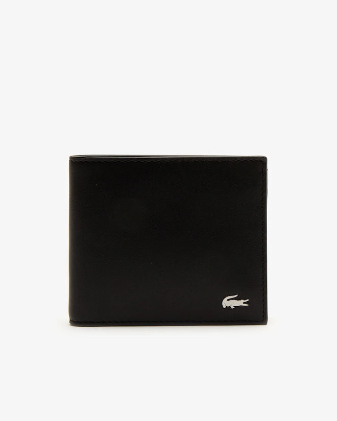 Lacoste Men's FG Leather Billfold & Card Holder Gift Set