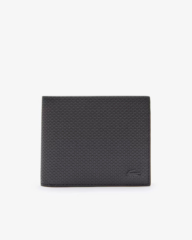 Lacoste Men's Chantaco Piqué Leather Zip Billfold